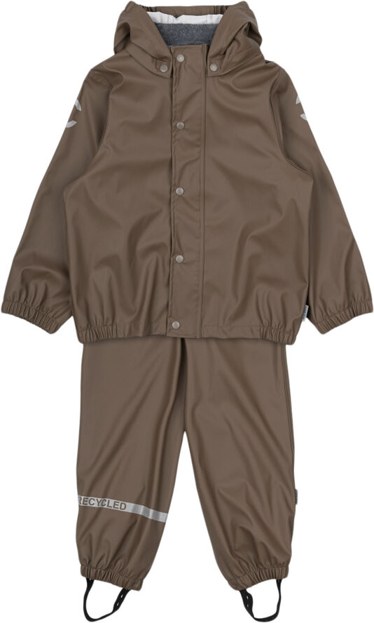 Mikk-Line PU Rain no Susp. Recycled Chocolate chip