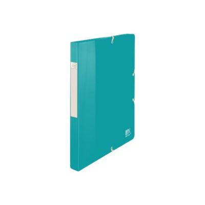 Oxford School Life Recyc+ - Boîte de classement plastique recyclé - dos 25 mm - A4 - pour 200 feuilles - disponible dans différentes couleurs