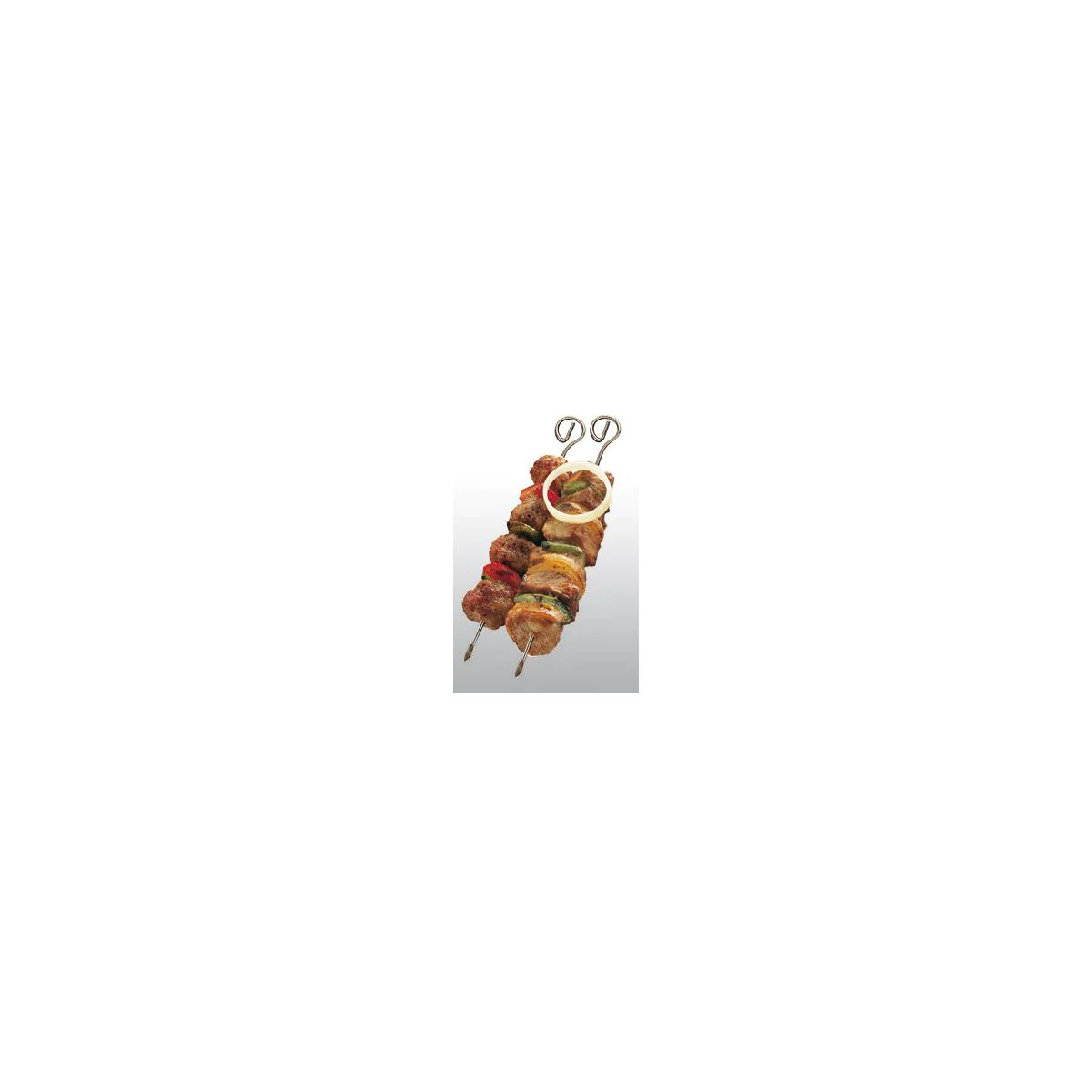 Lot de 4 brochettes en inox BBQ Edition Fackelmann