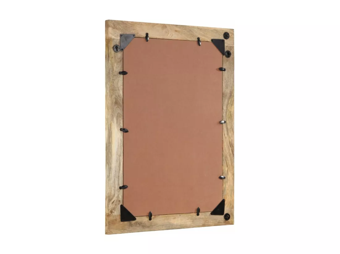 Ensemble de meubles salle de bain 2 pcs bois de manguier massif