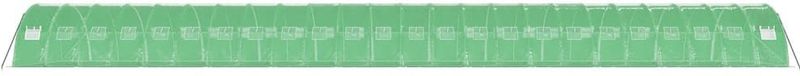 Tuinkas - Ruim - Polyetheen - Staal Frame - UV-bestendig - Weerbestendig