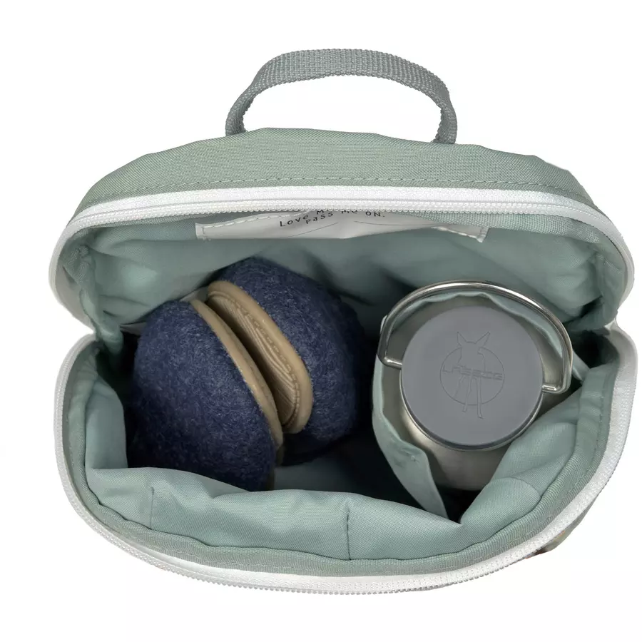 LÄSSIG Kindergartenrucksack Tiny Drivers - Bagger, Gelb