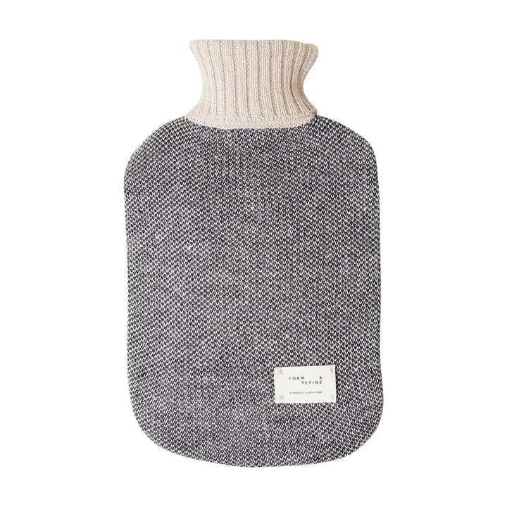 Form & Refine - Aymara Wärmflasche, gemustert creme