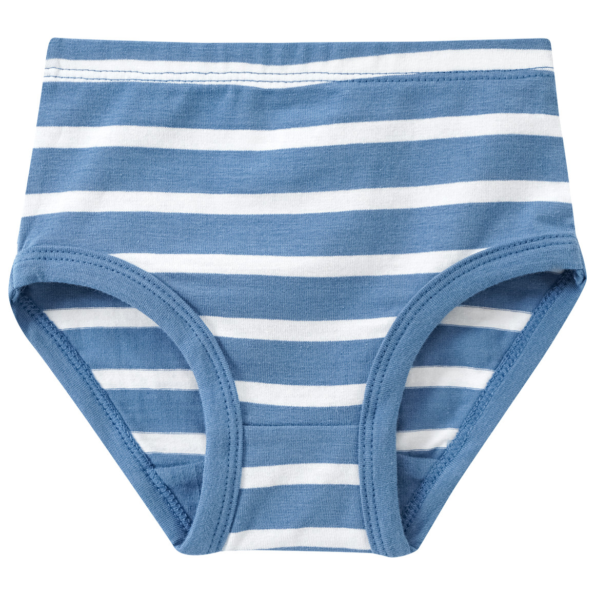 Famy 5 Baby Slips mit Bio-Baumwolle blau / dunkelblau / hellgrau