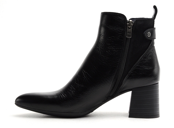 Dorking boots bottine talons femme d9228 alca noir