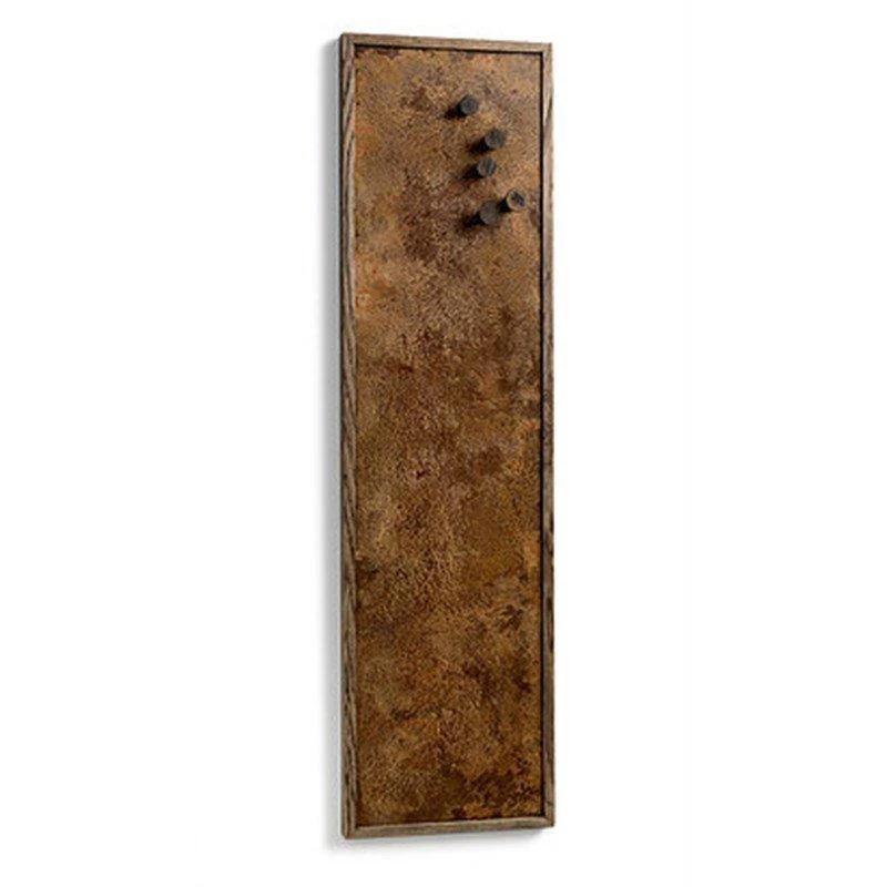 The Oak Men  Notice opslagstavle, mørk eg/metal - 19x69x2 cm.