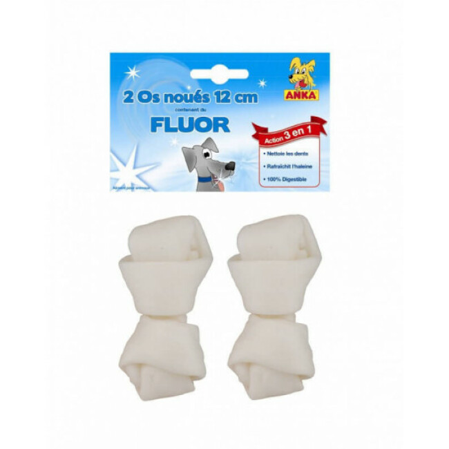Os de buffle noué à mâcher au fluor Anka