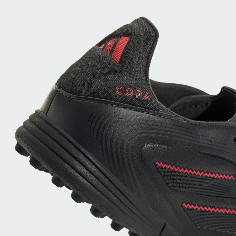 adidas Copa Pure League III TF Stealth Victory - Noir/Gris/Lucid Red Enfant