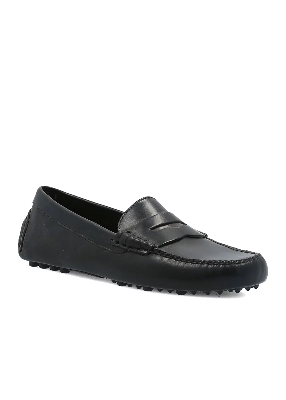 MOCASSIN DRIVER CUIR NOIR