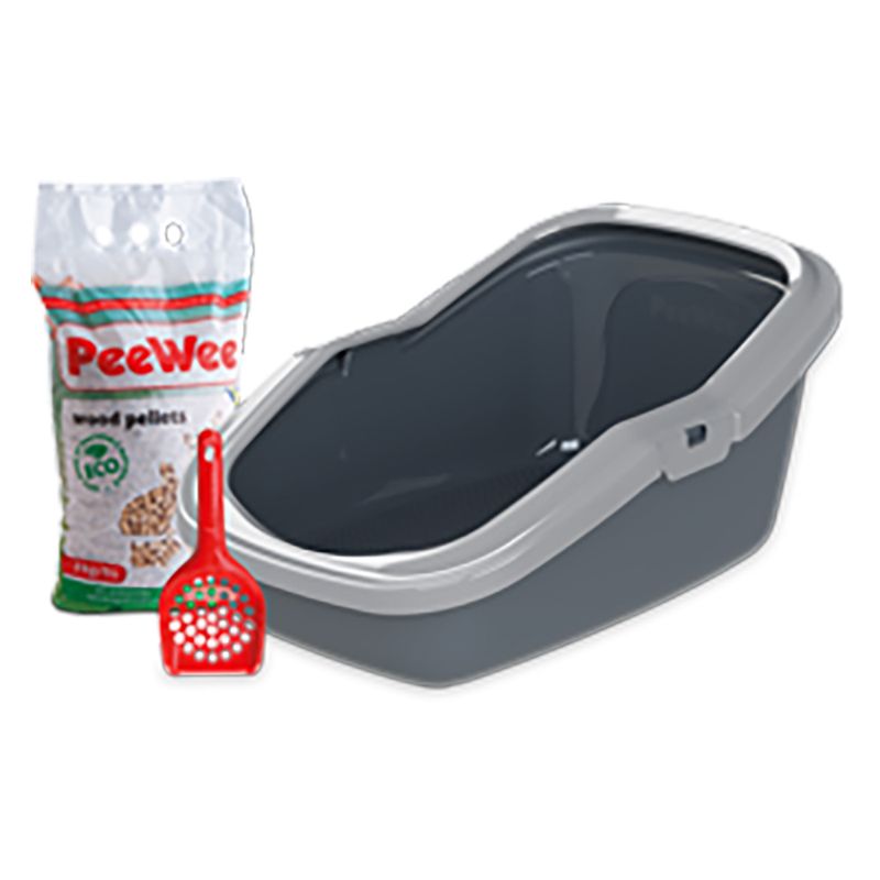 Bac à litière PeeWee EcoMinor pour chat