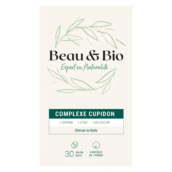 Beau & Bio Cupid Complex para Vitalidade e Vigor Sexual, 60 comprimidos
