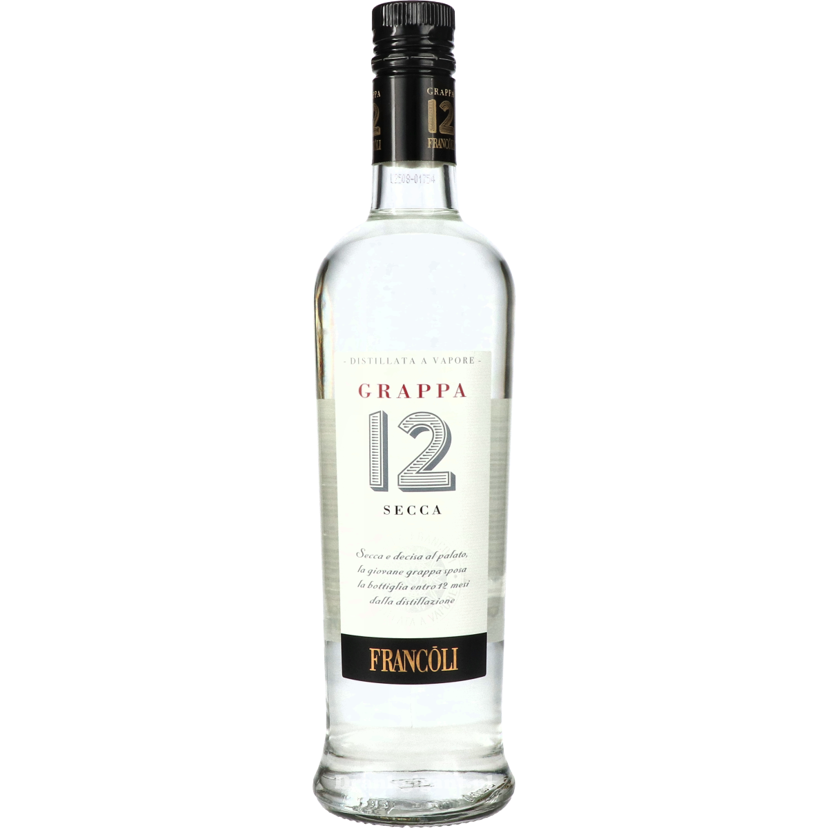 Francoli Grappa 12 Secca 70 cl