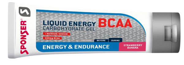 LIQUID ENERGY BCAA (Protein), Tube 70g  ERDBEER-BANANE