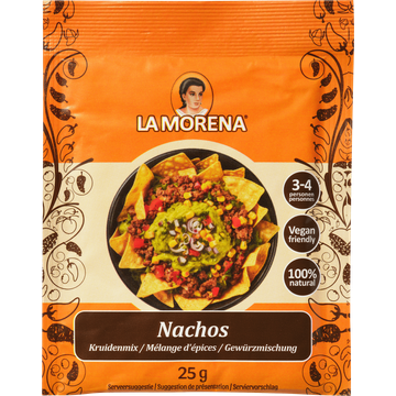 La Morena Nachos Kruidenmix 25g