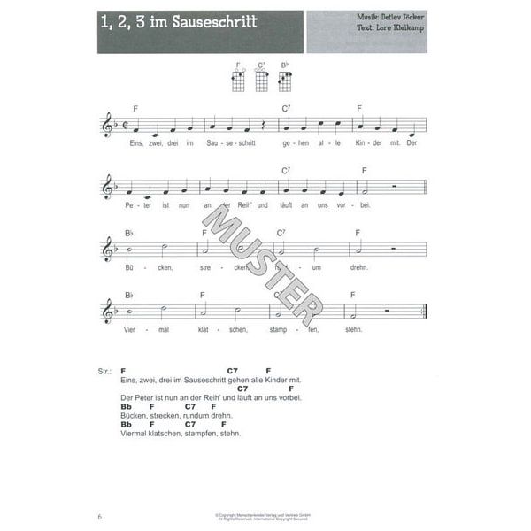 Bosworth 100 Kinderlieder for Ukulele