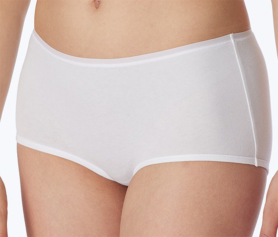 2 SCHIESSER Shorts mit Bio-Baumwolle, weiß
