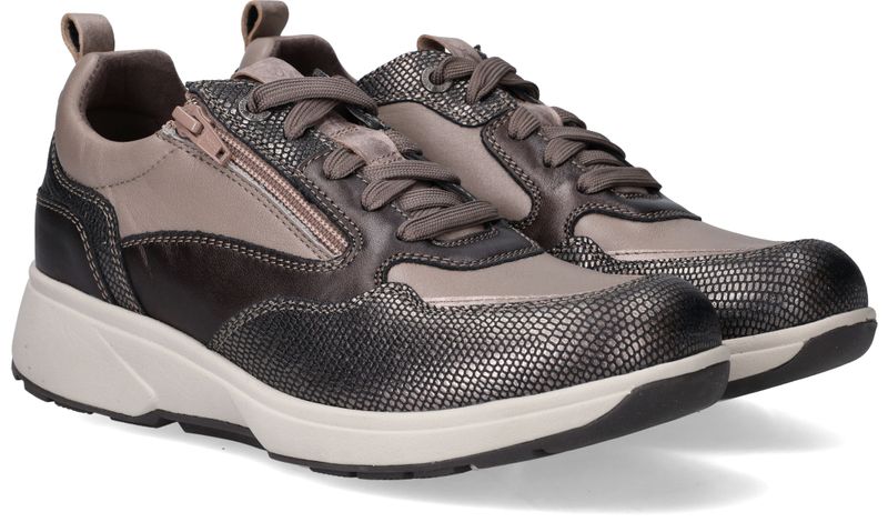 Xsensible Grenoble Stretchwalker Sneakers Bruin Dames