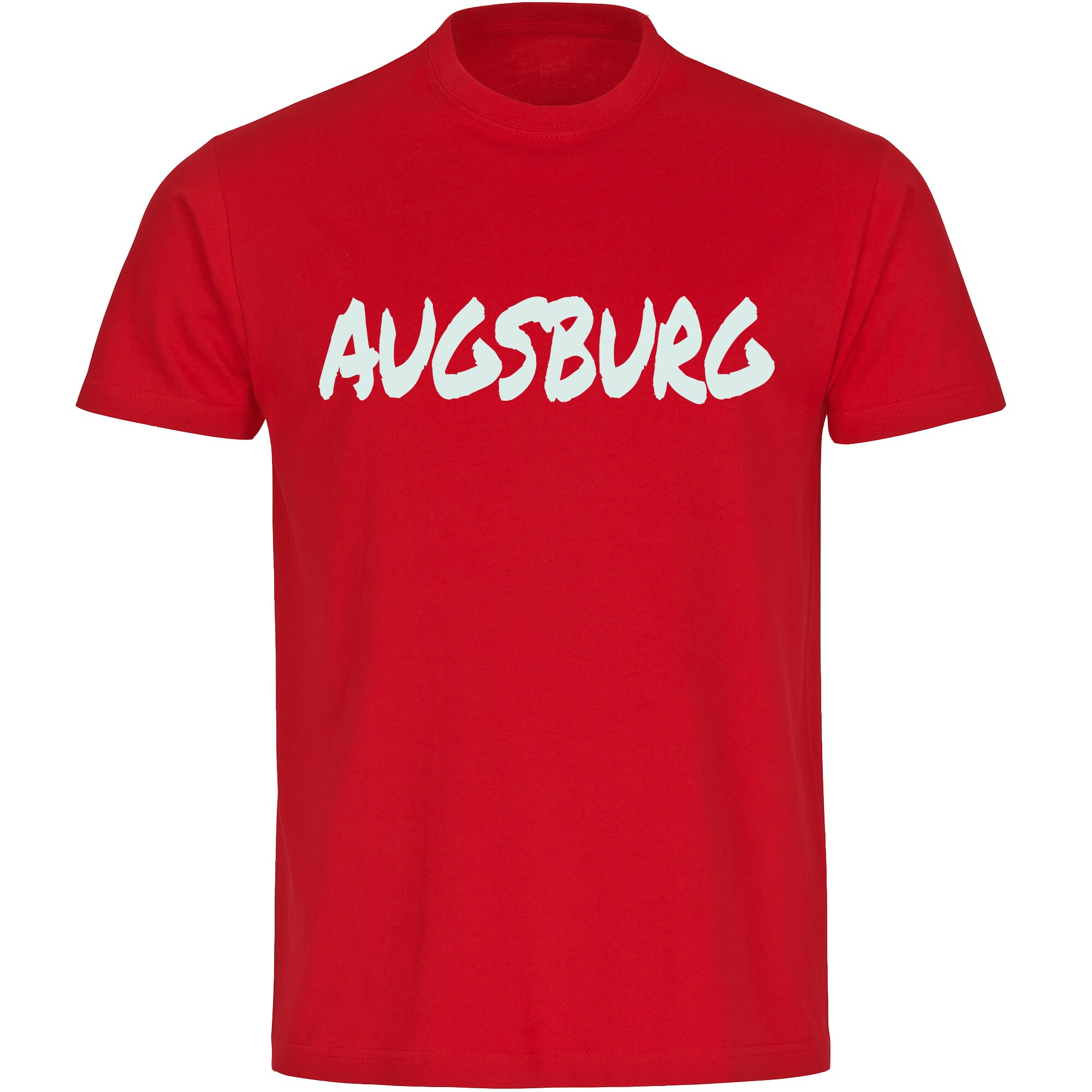 multifanshop® Kinder T-Shirt - Augsburg - Textmarker - Druck weiß