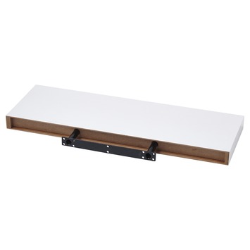 Handson zwevende wandplank wit 60 cm