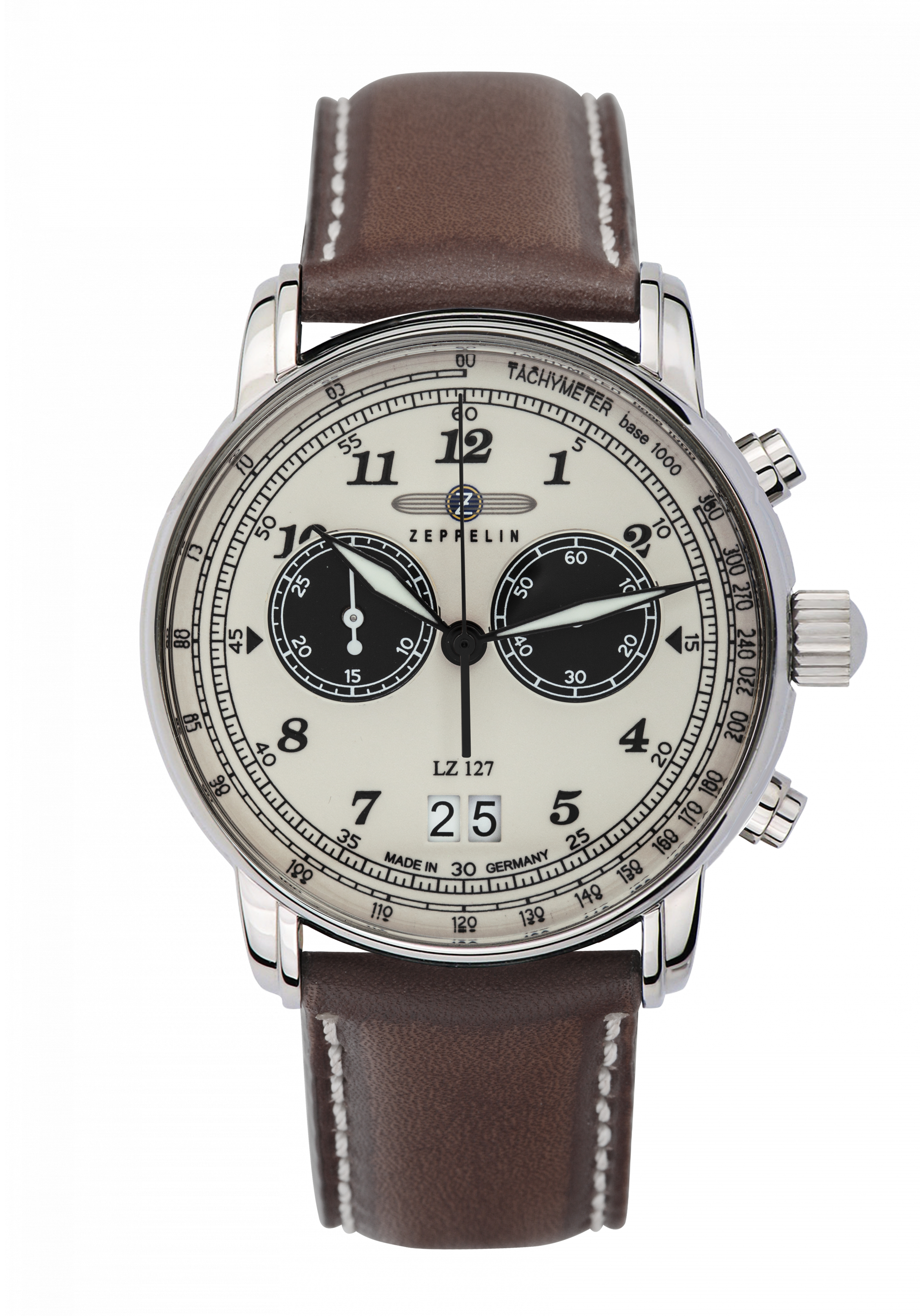 Zeppelin LZ 127 Graf Herrenchronograph Beige 8684-5
