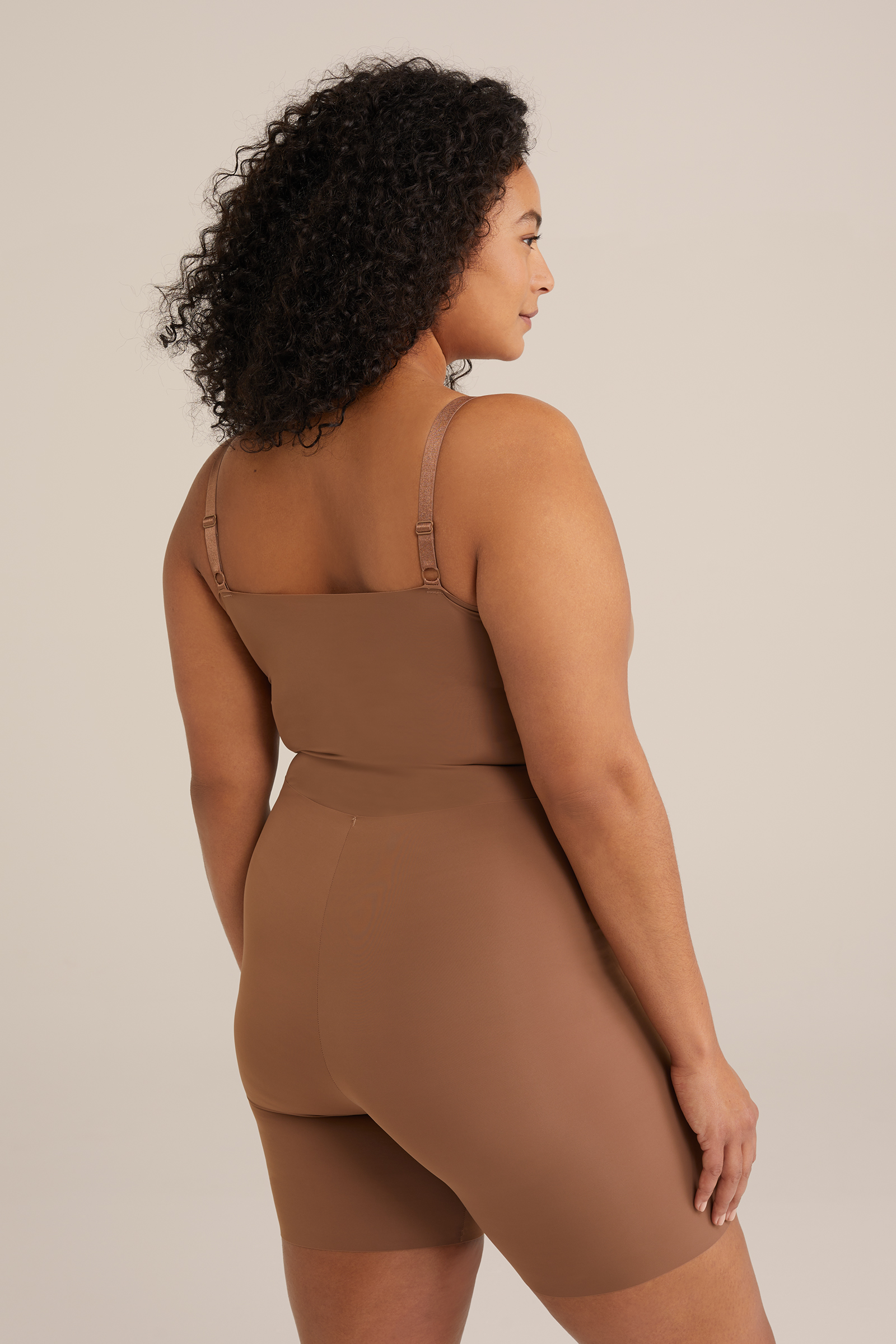 shapewear short WE Fashion Terra Cotta