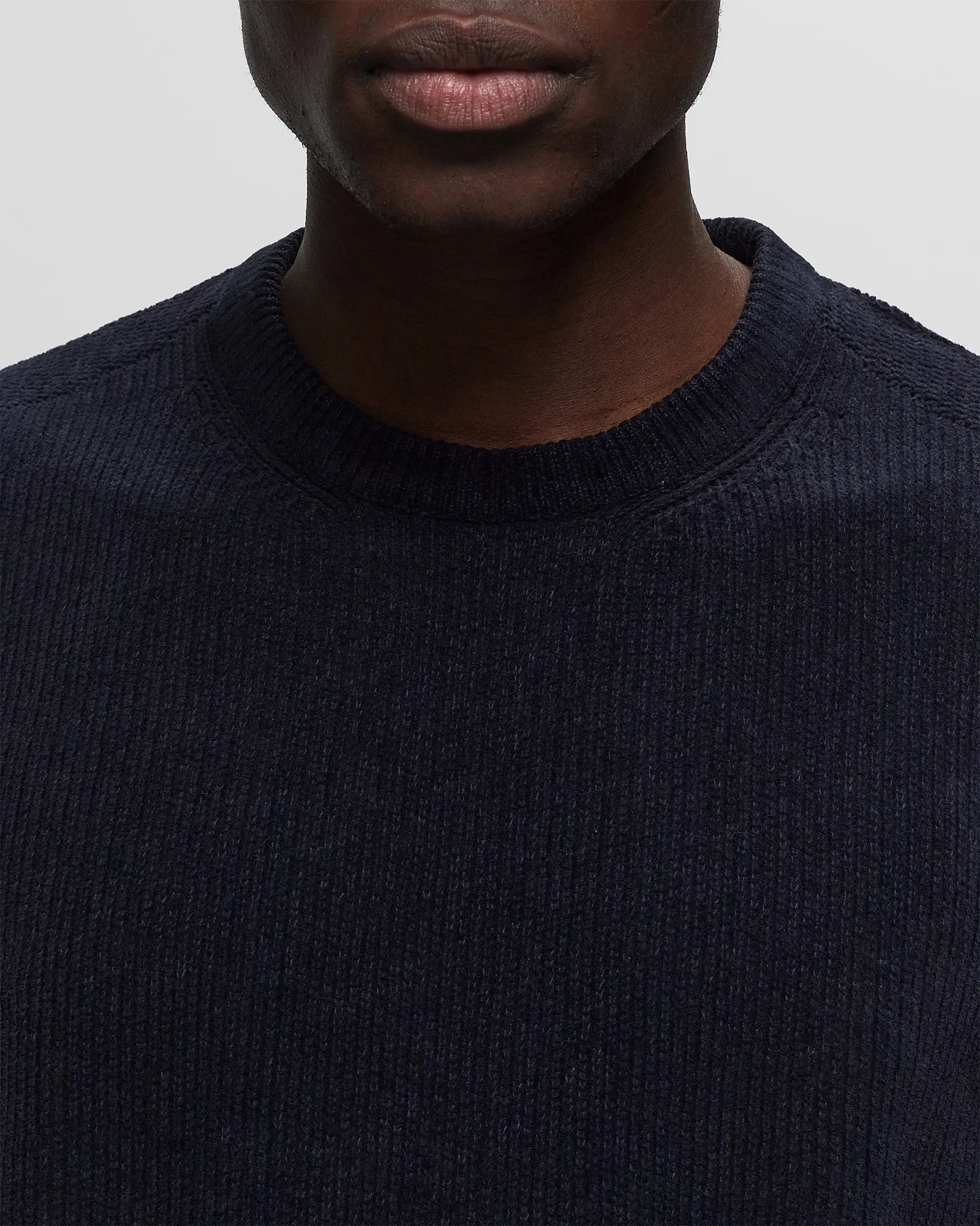 C.P. Company COTTON CHENILLE KNITWEAR - CREWNECK