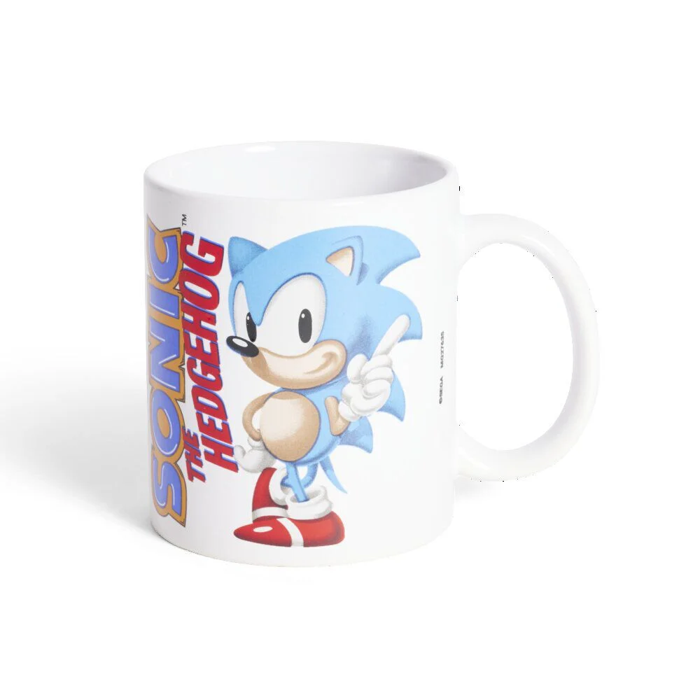 Mug Sonic blanc et bleu 315ml