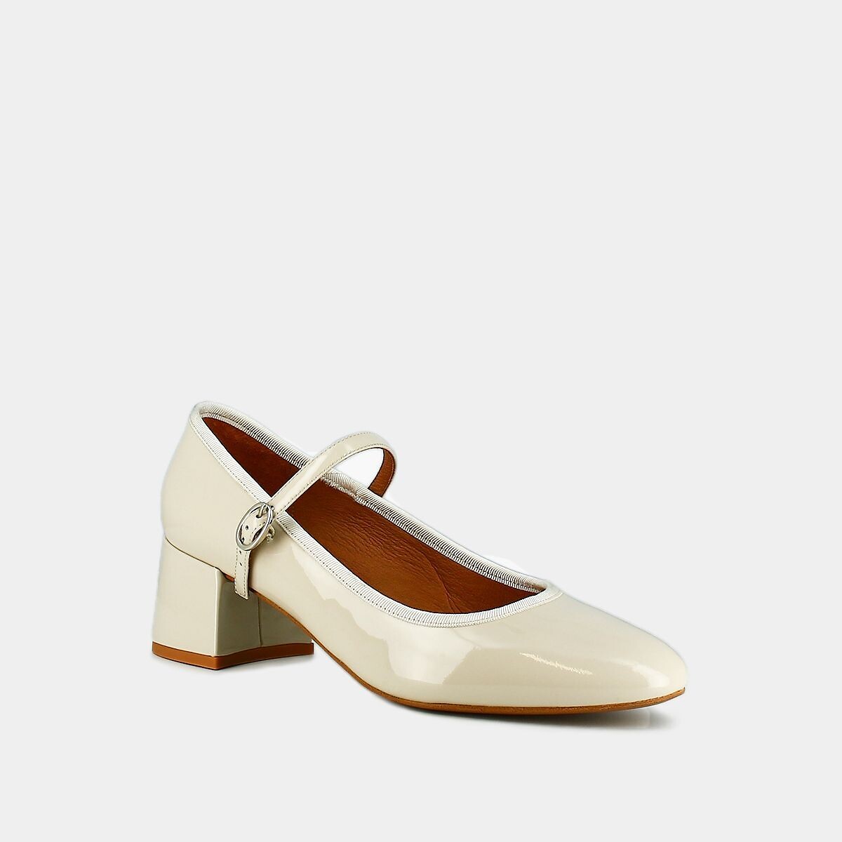 JONAK<br>Sapatos de couro dálmata com salto