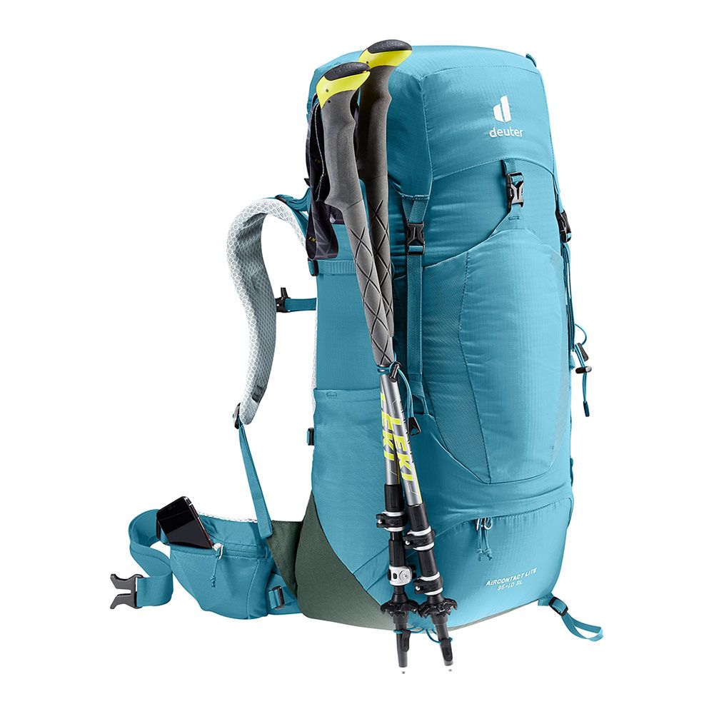 Deuter AIRCONTACT LITE 35+10L - Sac À dos lagoon/ivy