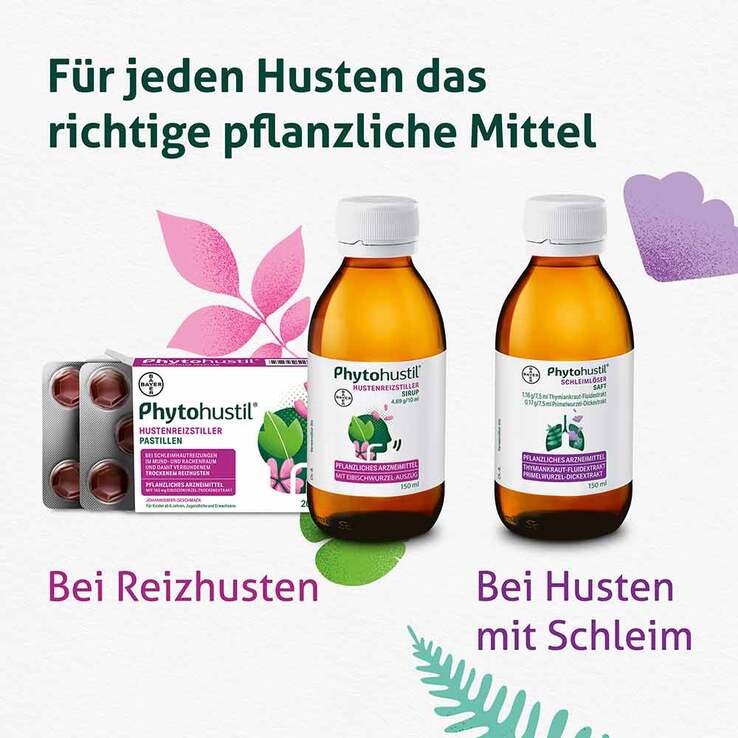 Phytohustil Schleimlöser Saft, 150 ml