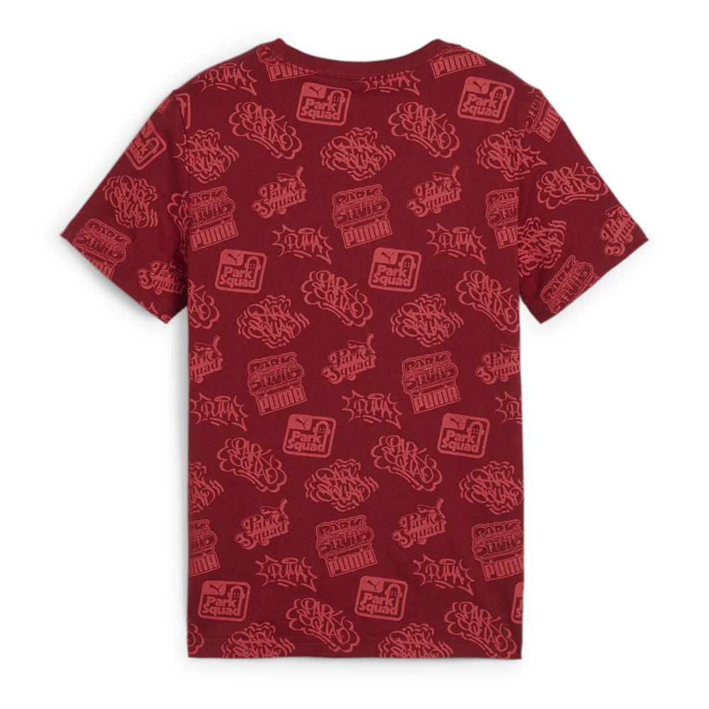Puma T-shirt Rouge Garçon Puma Ess+ Mid 90s