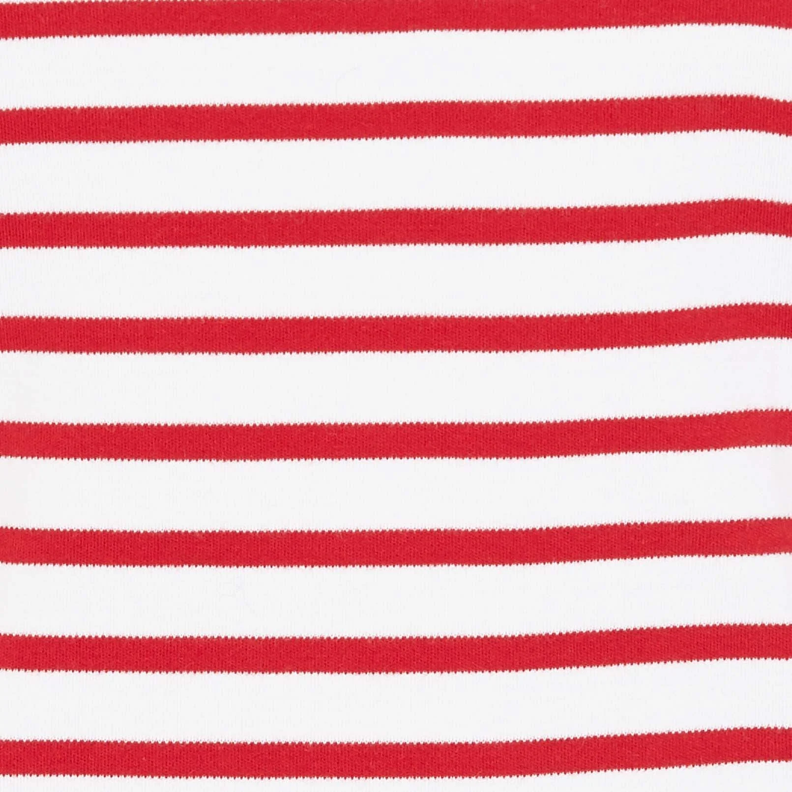Marinière col bateau en jersey | Blanc