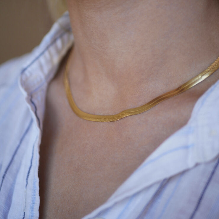 ENAMEL Copenhagen Necklace, Carla 925s/gp