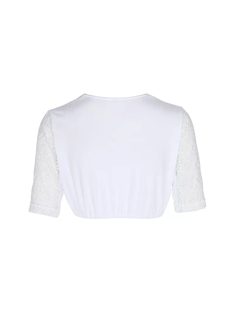 WENGER Dirndlbluse ANETTE weiss