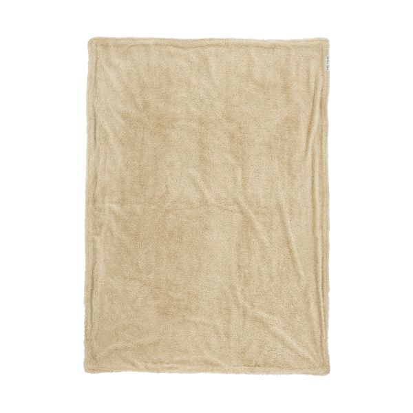 Meyco Mini Knots Fleece Wiegdeken 75 x 100 cm Sand