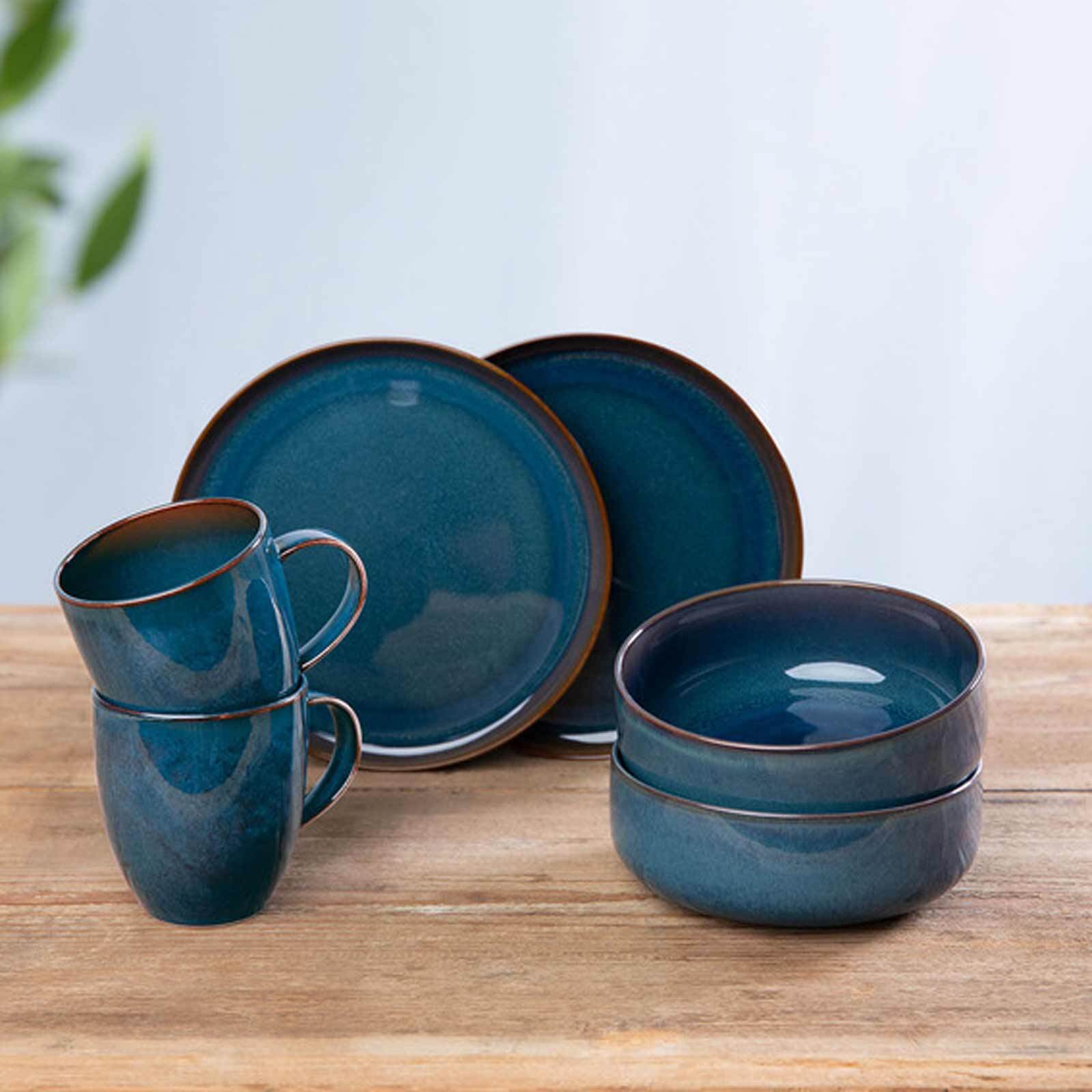 like. by Villeroy & Boch Frühstücks-Set Crafted Denim 6er Set