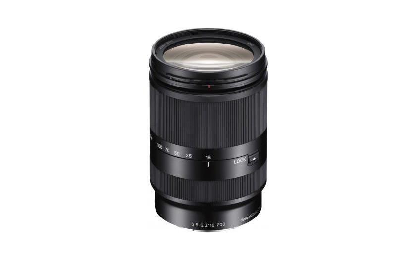 Zoomobjektiv E 18-200mm LE F/3.5-6.3 Sony E-Mount<br>Vielseitiges, leichtes 11-faches Zoomobjektiv