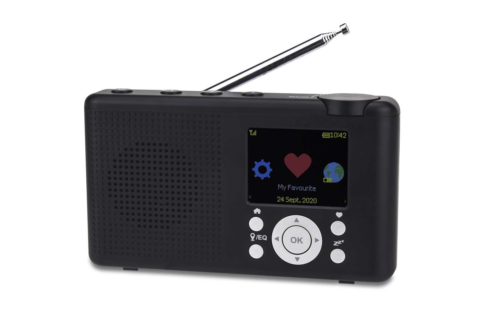 Reflexion TRA23I tragbares Internet / DAB / UKW - Radio grau