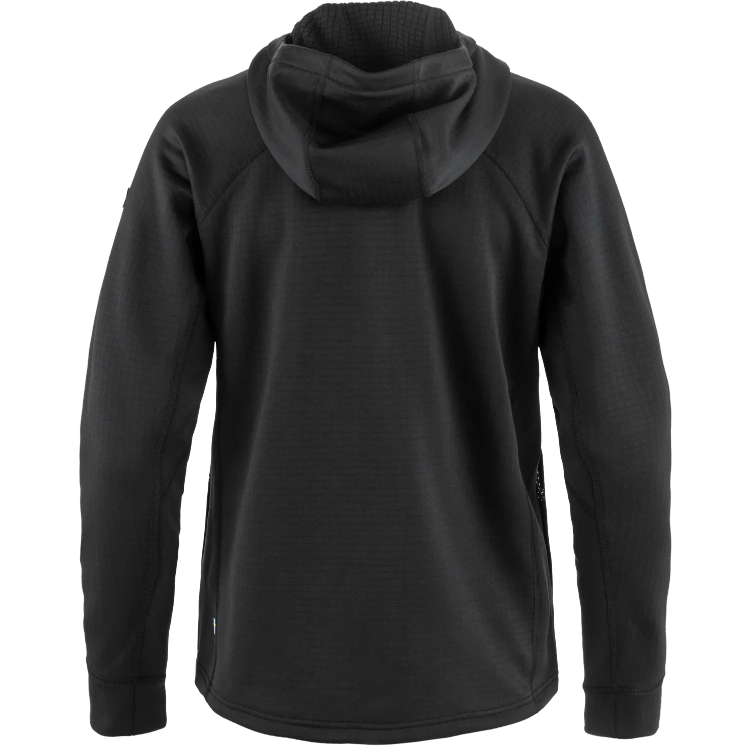 Fjällräven Women's Abisko Grid Fleece Hoodie Black