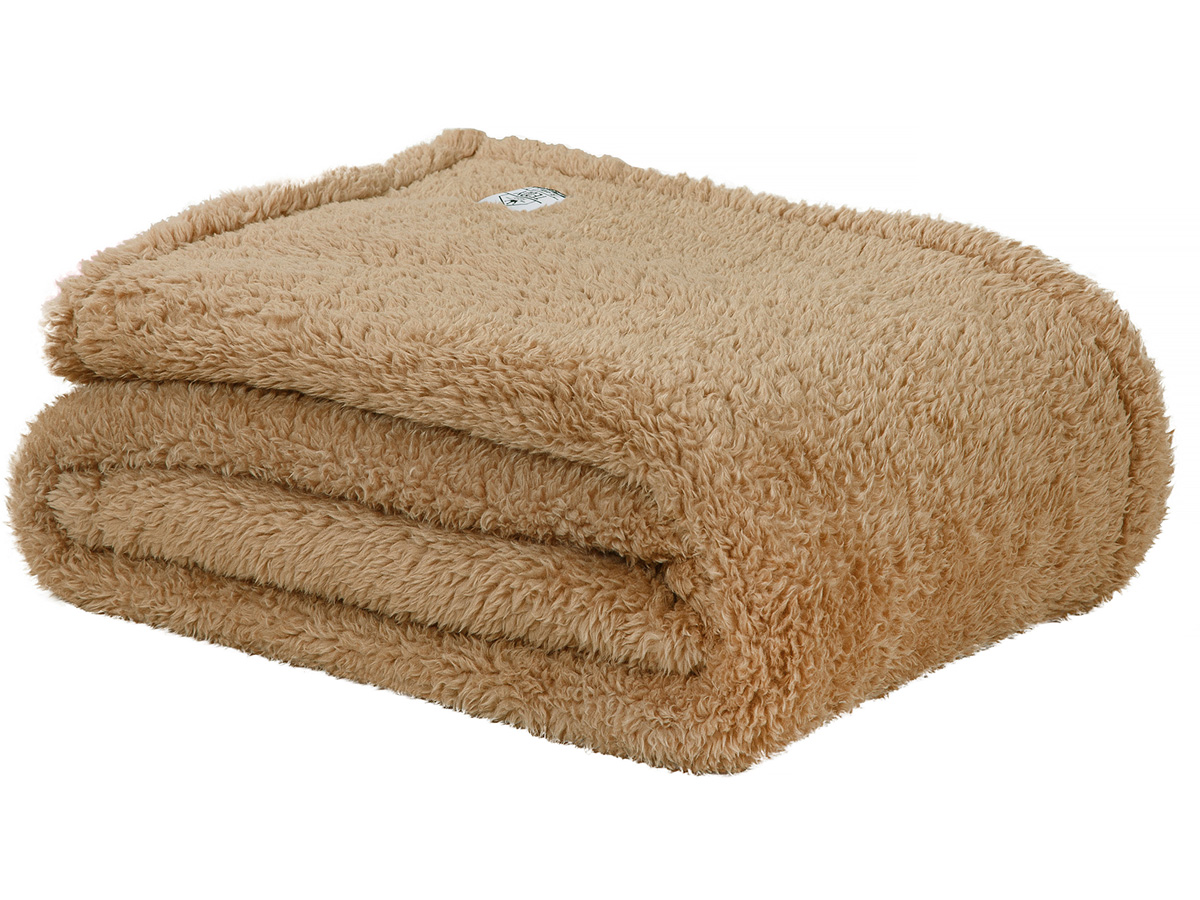DoubleDry Teddy 130 x 170 cm plaid - Beige