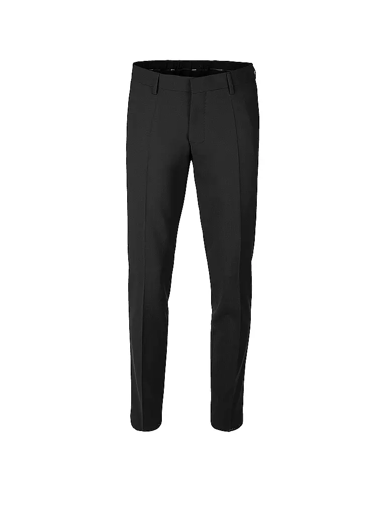 ROY ROBSON Anzughose Slim Fit schwarz