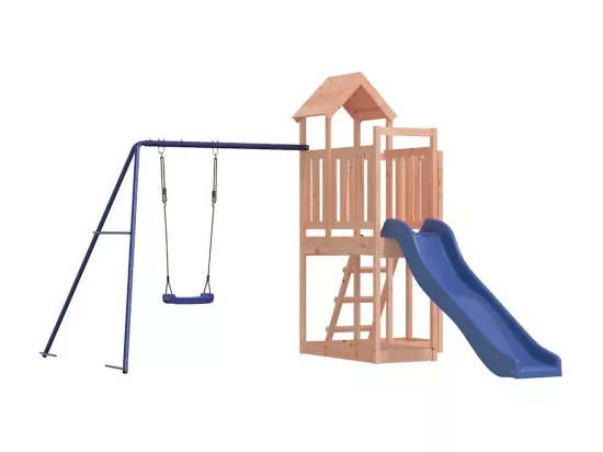 Aire de jeux d'extérieur bois massif de douglas