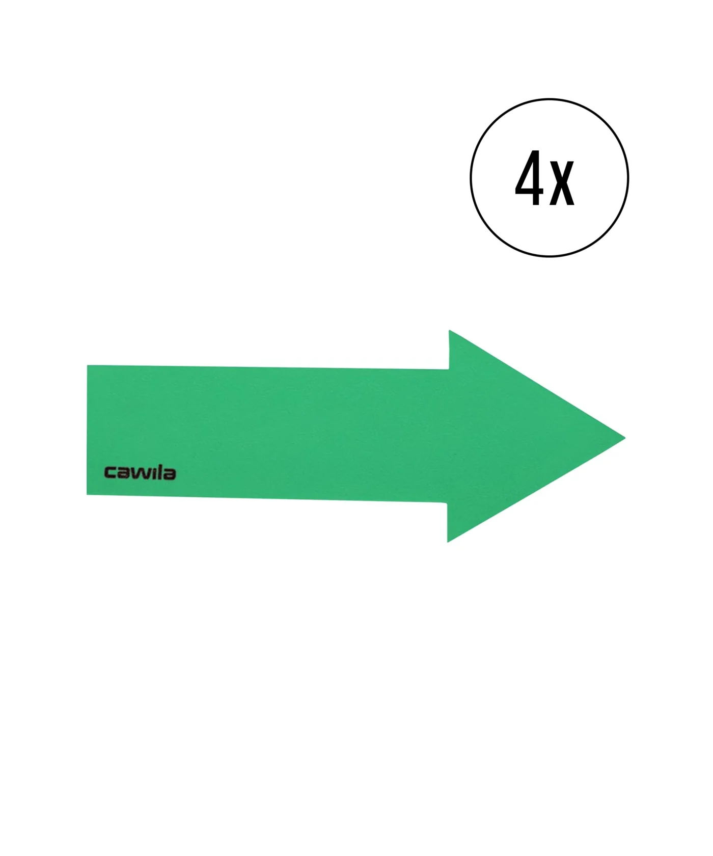 Cawila Marker-System Pfeil 36 x 9cm 4er Set Grün