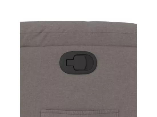 Fauteuil inclinable Taupe Tissu