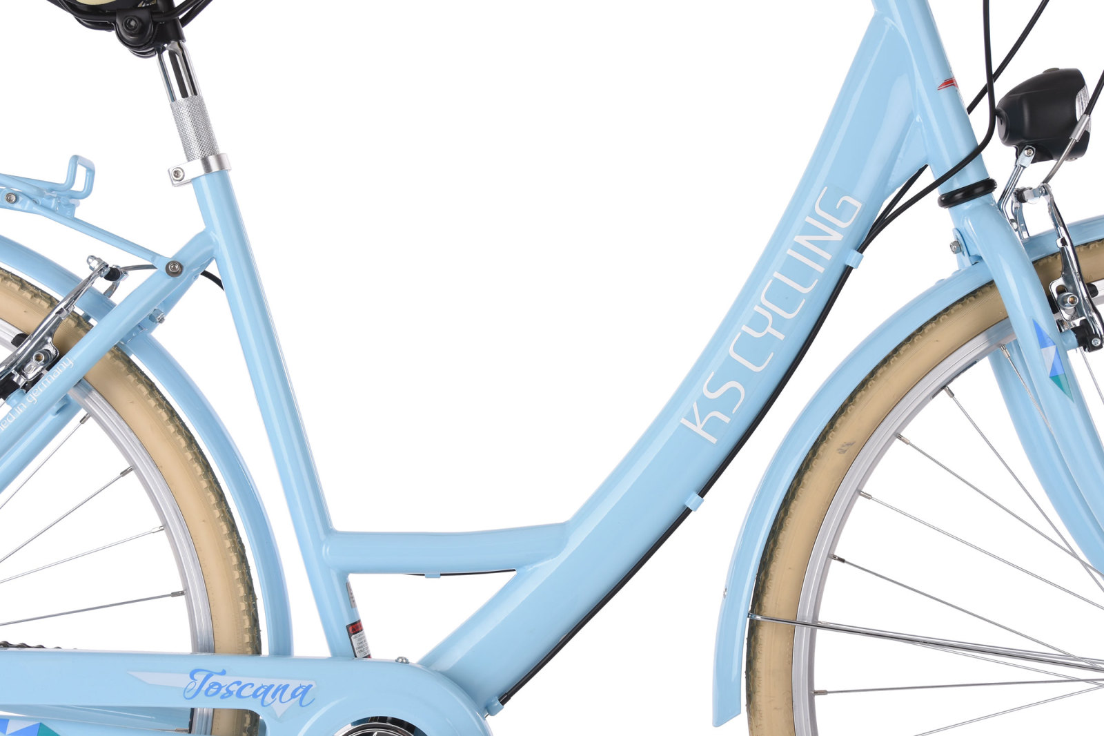KS Cycling Damenfahrrad Toscana 28'' - blau - 48 cm Rahmenhöhe