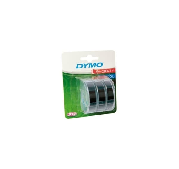 Dymo pregebånd 3D 9mm 3m 3stk