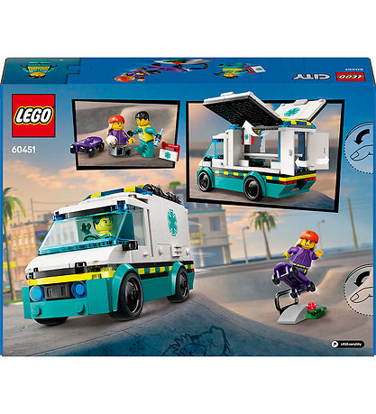 LEGO® City - Rettungswagen 60451 - 184 Teile