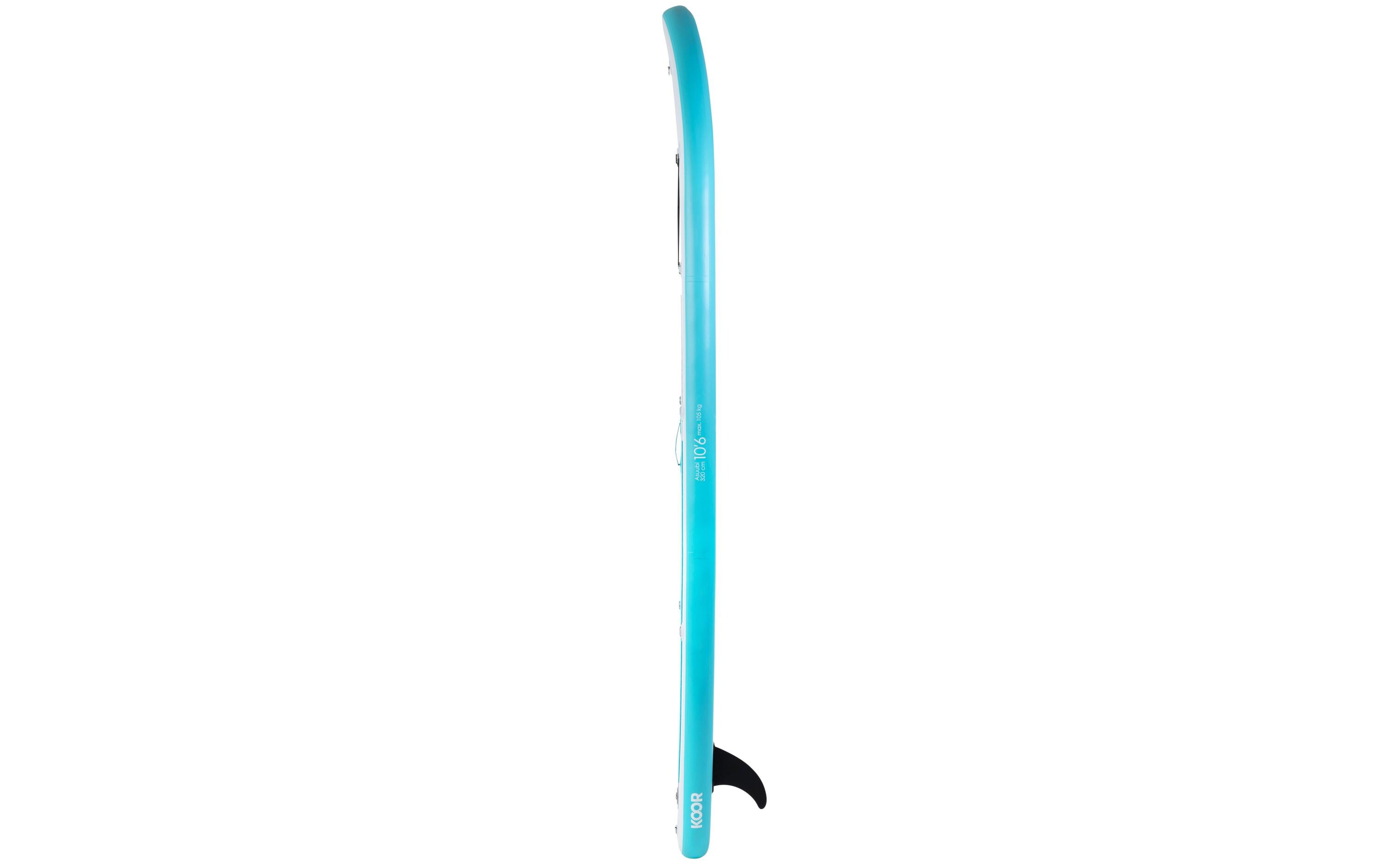 SUP Board Asuubi 10'6<br>Standsicheres Allround Stand-up-Paddling-Board