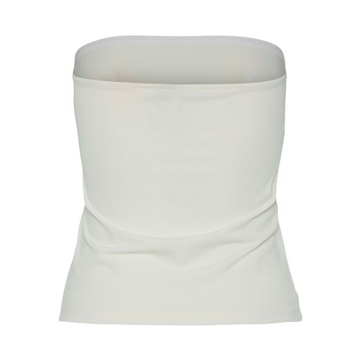 Pieces Madison Tube Top, Cloud Dancer, XS