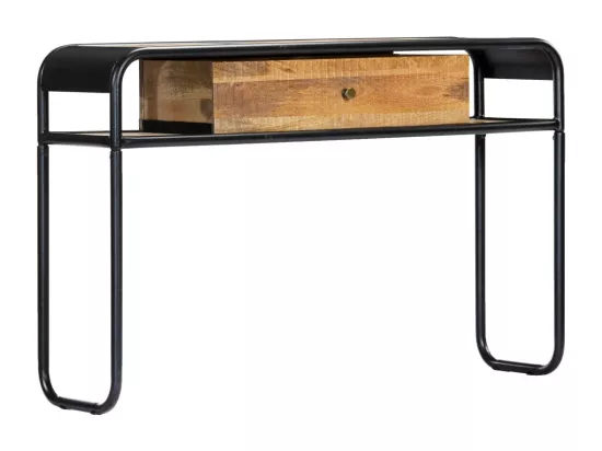 Table console 118 x 30 x 75 cm Bois de manguier massif